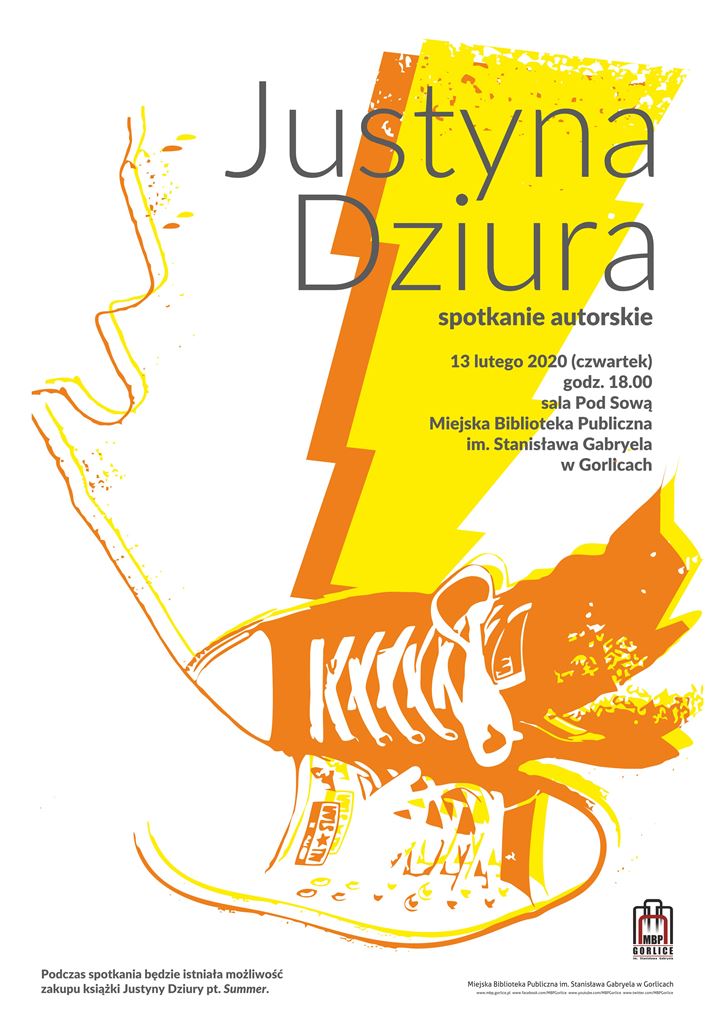 Spotkanie autorskie z Justyną Dziurą