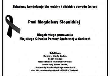 Zmarła Magdalena Słopnicka