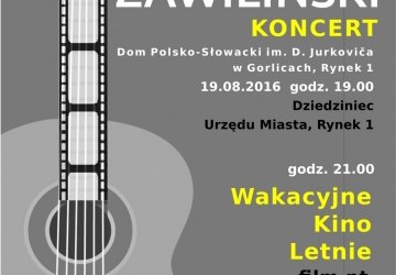 Arek Zawiliński i kino letnie