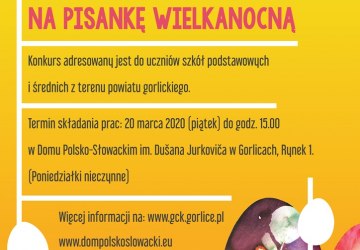 Konkurs plastyki obrzędowej na pisankę wielkanocną