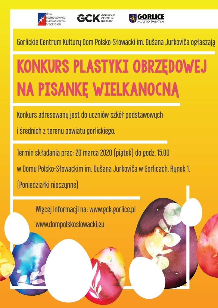 Konkurs plastyki obrzędowej na pisankę wielkanocną