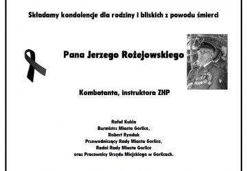 Zmarł Jerzy Rożejowski