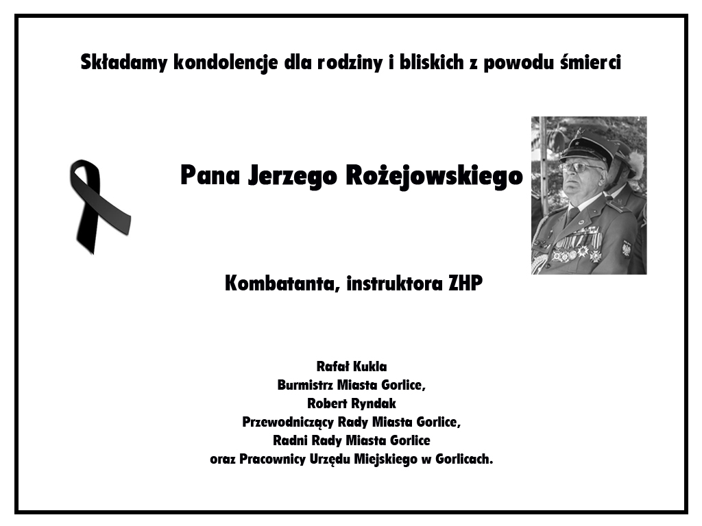 Nerkolog Jerzego Rożejowskiego.