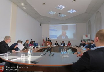 Telekonferencja z udziałem Głównego Geodety Kraju