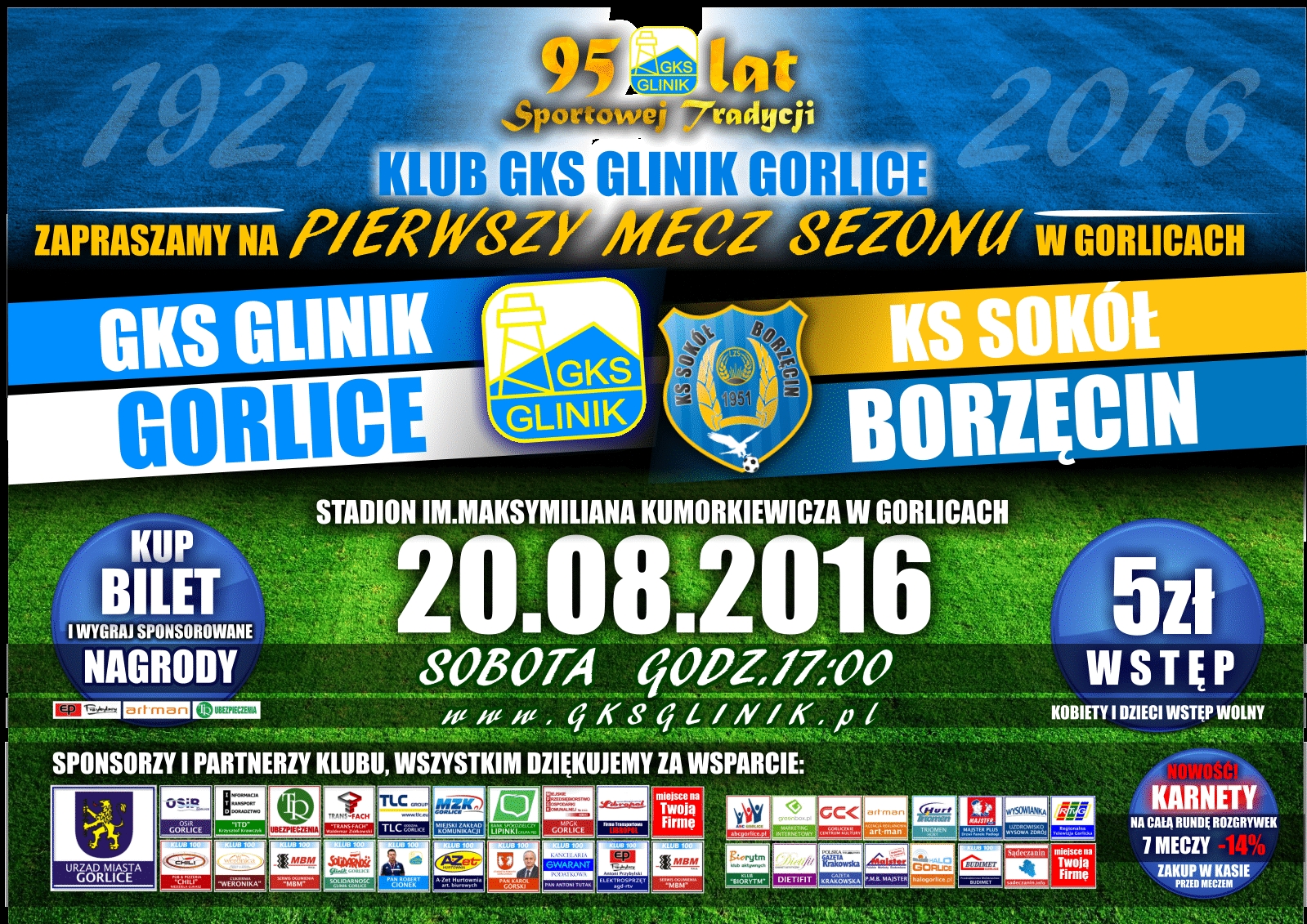 GKS Glinik Gorlice & KS Sokół Borzęcin
