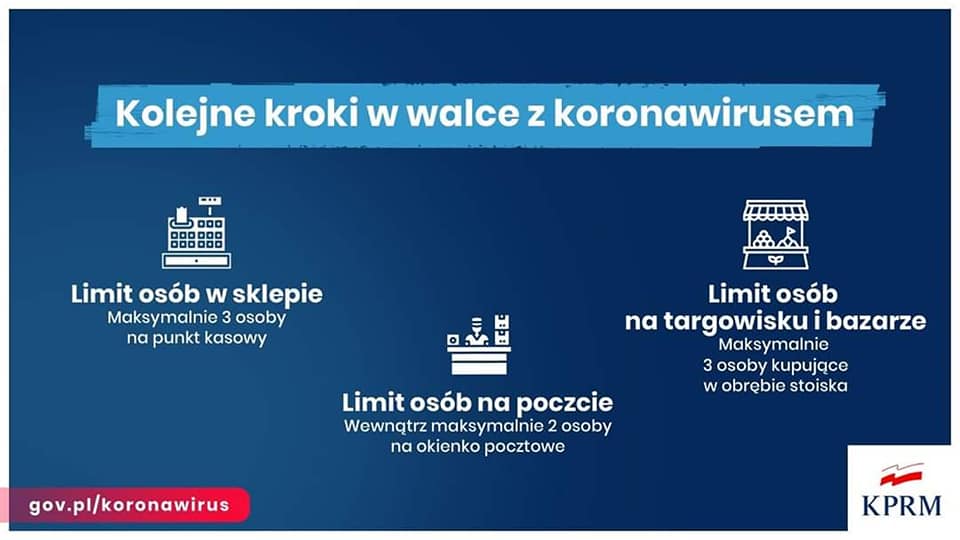 Ważne! Nowe obostrzenia związane z epidemią - ograniczenia w poruszaniu nieletnich, zamknięte parki, plaże i bulwary