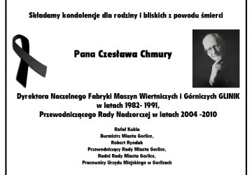 Zmarł Czesław Chmura