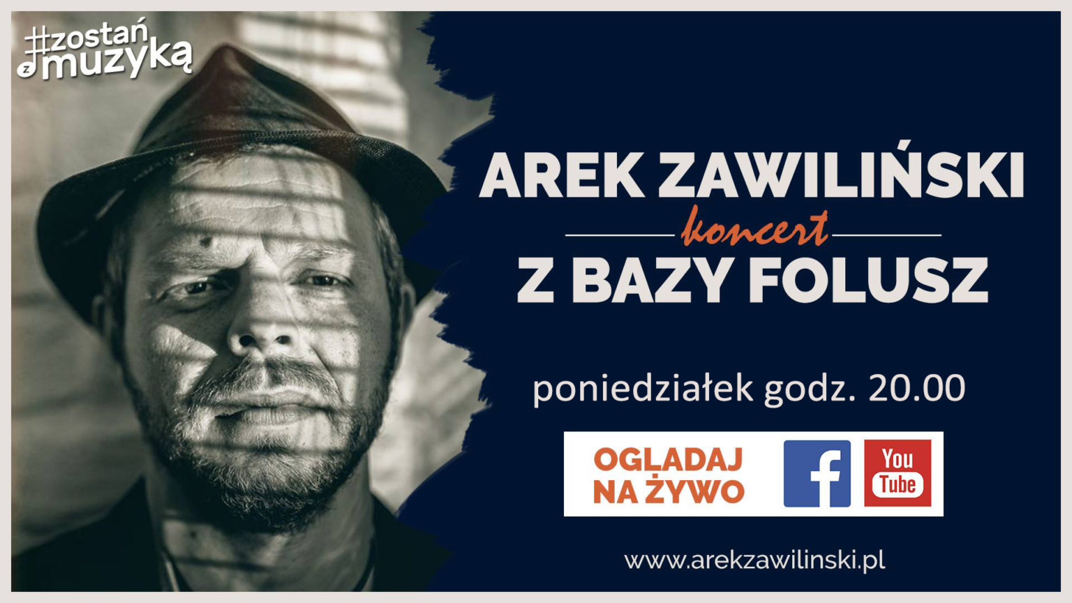 Koncert Arka Zawilińskiego z bazy Folusz VIII