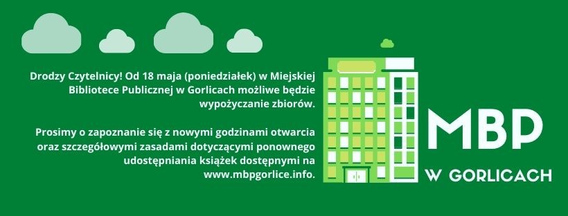 Od 18 maja możliwe jest wypożyczanie zbiorów