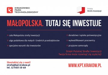 Ulgi podatkowe dla małopolskich przedsiębiorców. Wsparcie Krakowskiego Parku Technologicznego dla firm