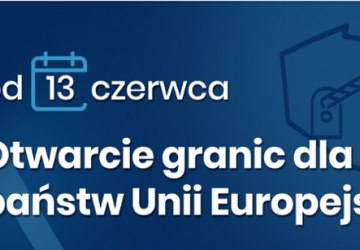 Od 13 czerwca otwarcie granic – kontrole tylko wyrywkowo