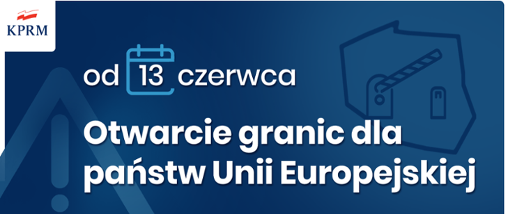 Od 13 czerwca otwarcie granic – kontrole tylko wyrywkowo