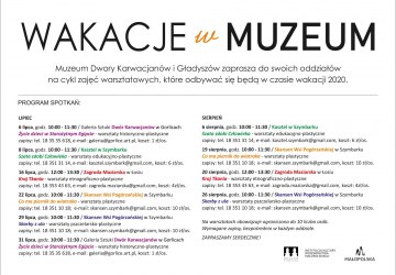 Wakacje w Muzeum