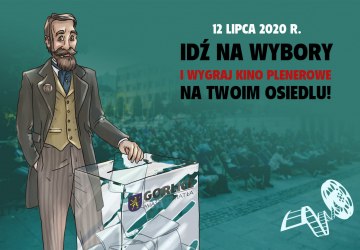 Idź na wybory i wygraj kino plenerowe na Twoim osiedlu!