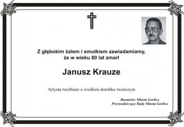 Zmarł Janusz Krauze