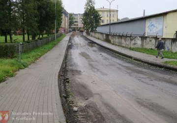 Zamknięta ulica Solidarności