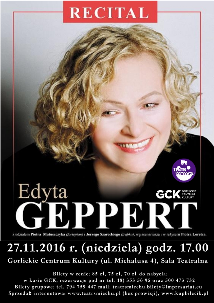 Recital autorski Edyty Geppert