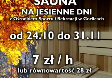 Sauna na jesienne dni