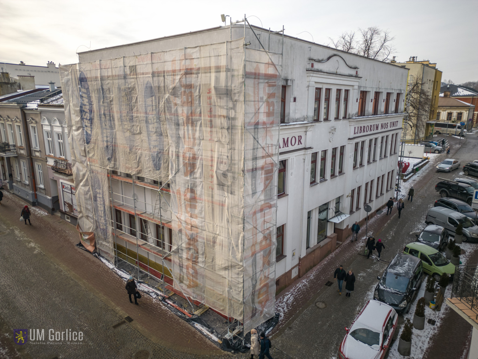Trwa remont Miejskiej Biblioteki Publicznej w Gorlicach
