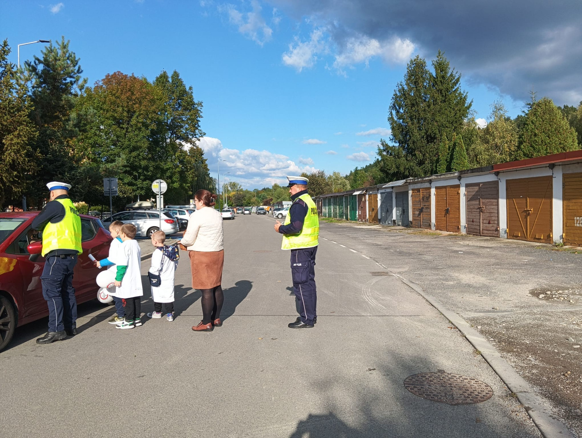 druga odsłona akcji No Promil – No Problem z udziałem wychowanków Placówki Wsparcia Dziennego TPD w Gorlicach.