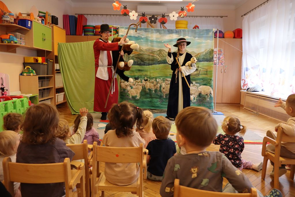 Spektakl w Miejskim Żłobku nr 1 w Gorlicach