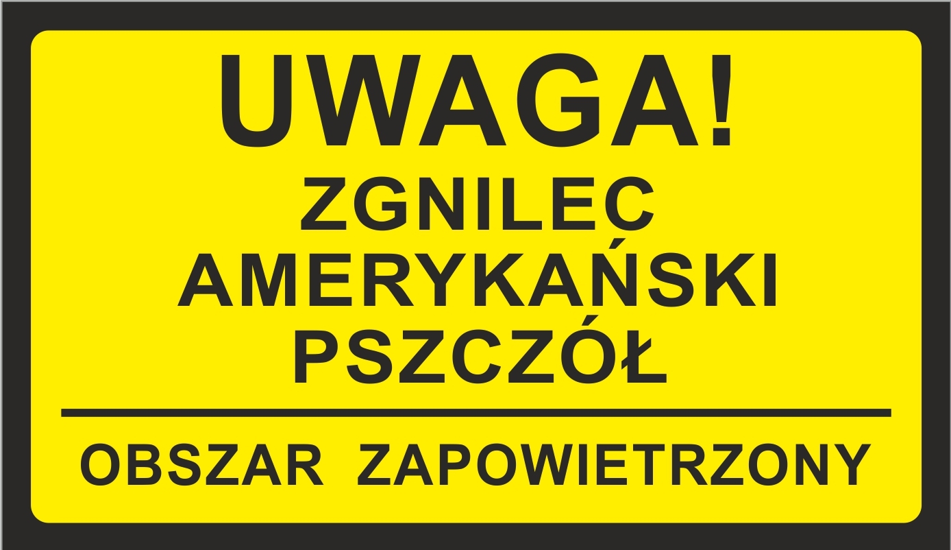 Zgnilec amerykański pszczół – choroba zakaźna pszczół – obszar zapowietrzony na terenie Miasta Gorlice