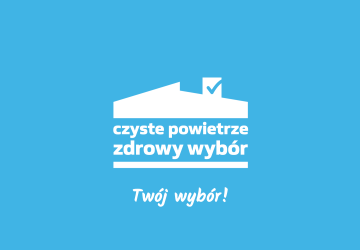 Logo programu Czyste powietrze.