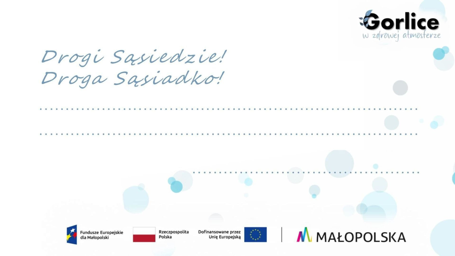 Weź udział w konkursie na List do Sąsiada i walcz o nagrody!