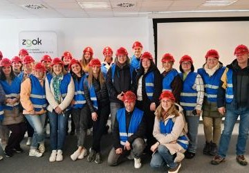 grupa podczas wizyty studyjnej