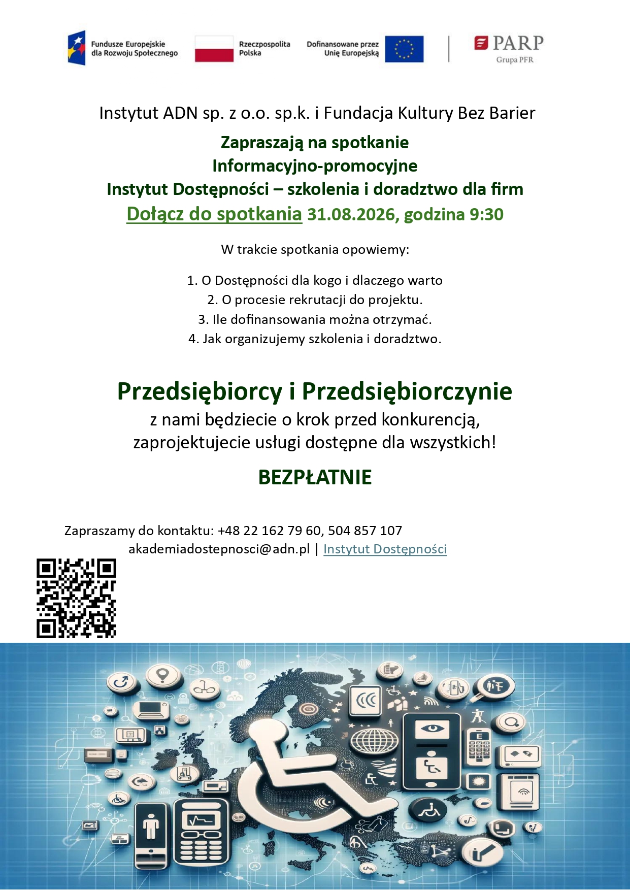 Instytut Dostępności – szkolenia i doradztwo dla firm