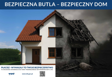 Bezpieczna butla – Bezpieczny dom. Kampania informacyjna