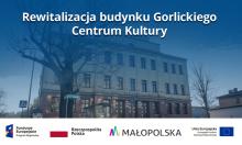 Rewitalizacja Gorlickiego Centrum Kultury - Link otwierany w nowym oknie Rewitalizacja Gorlickiego Centrum Kultury