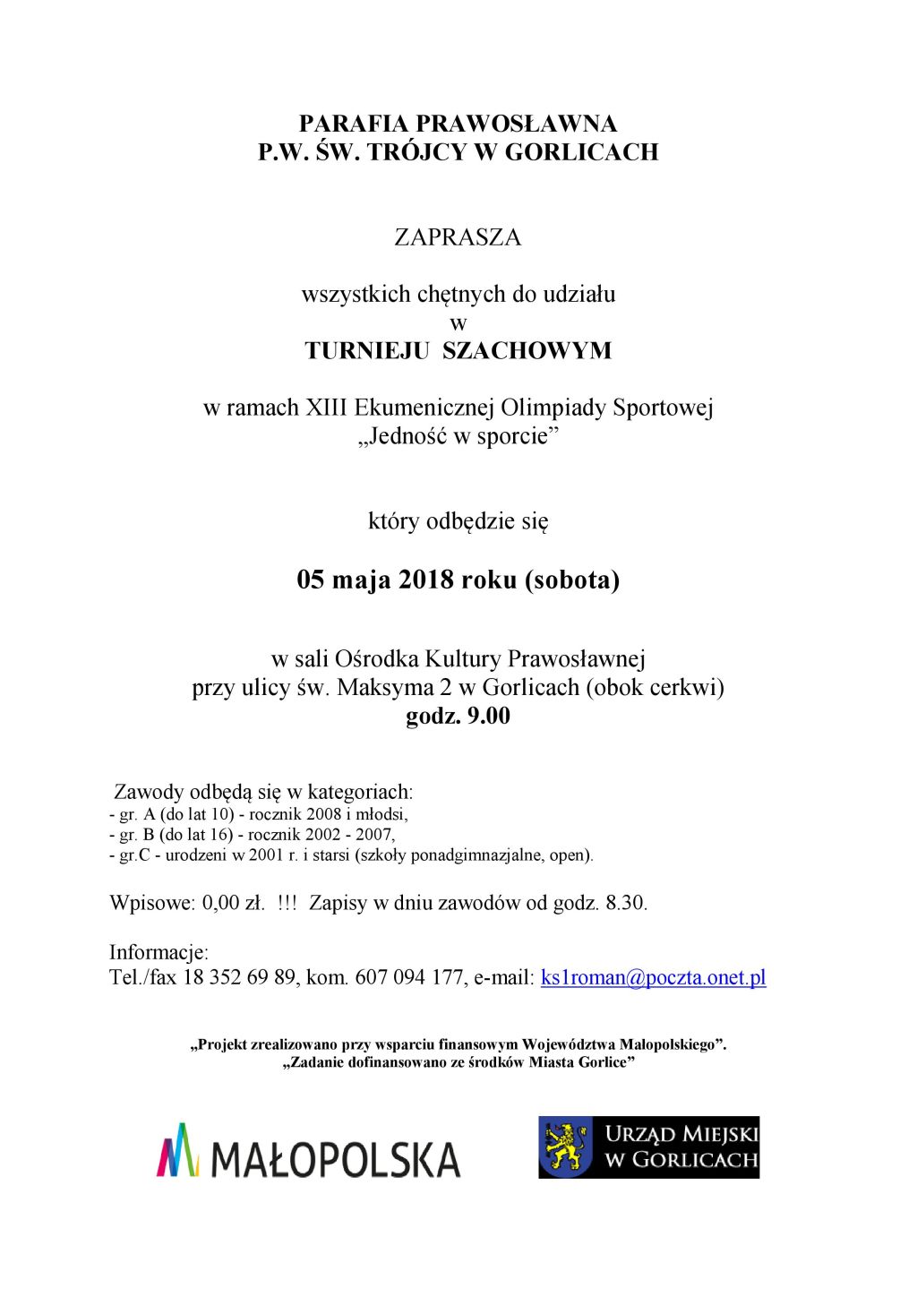 Turniej szachowy
