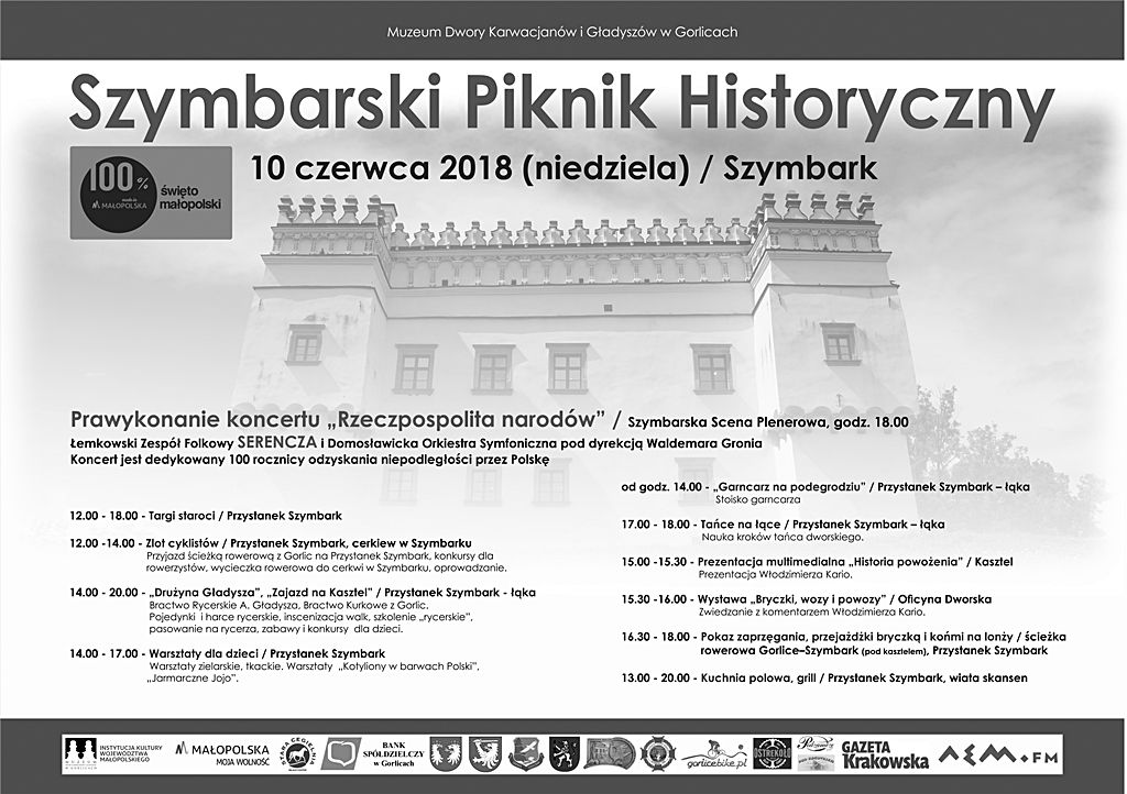 SZYMBARSKI PIKNIK HISTORYCZNY w ramach ŚWIĘTA MAŁOPOLSKI