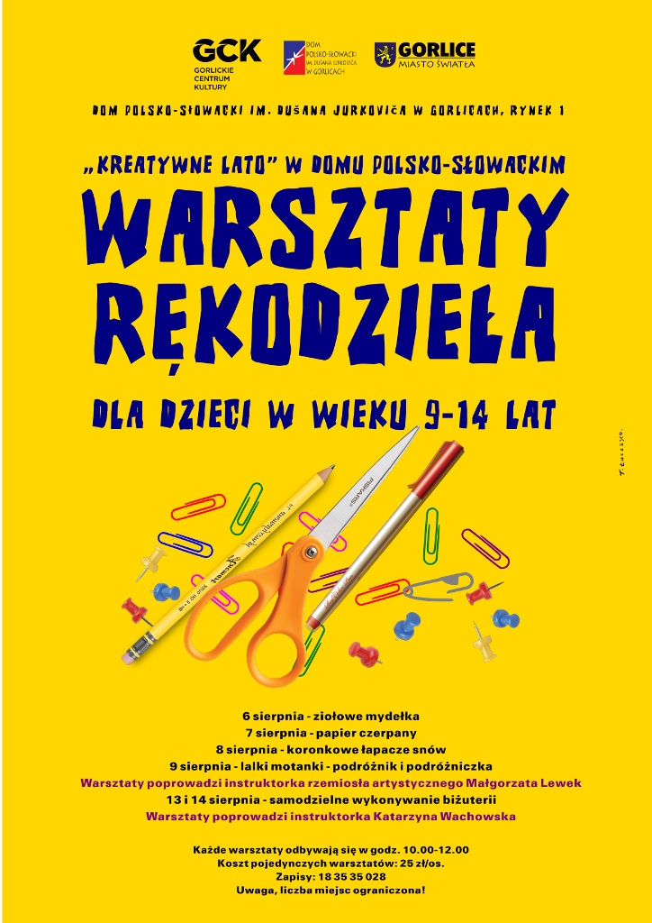 Warsztaty rękodzieła dla dzieci