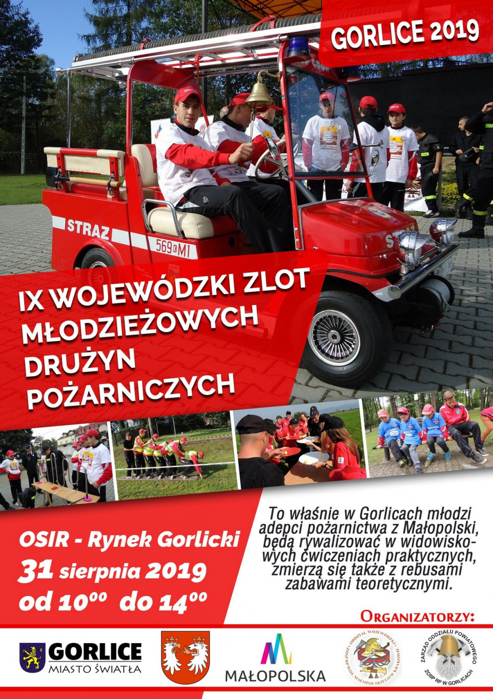 IX Wojewódzki Zlot Młodzieżowych Drużyn Pożarniczych
