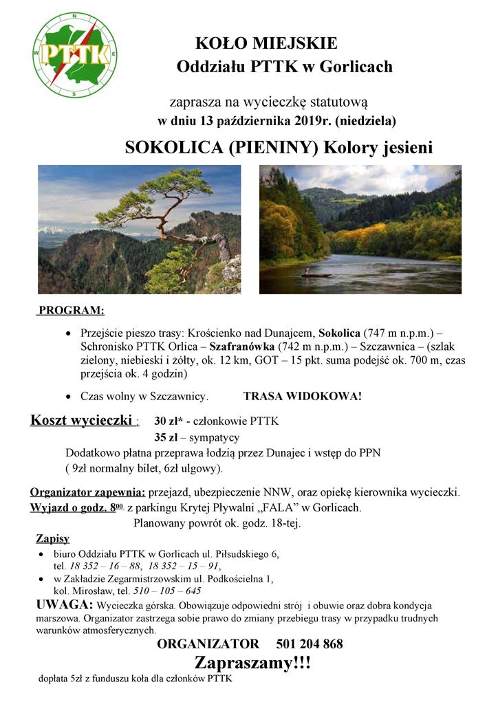 Wycieczka w Pieniny (Sokolica)