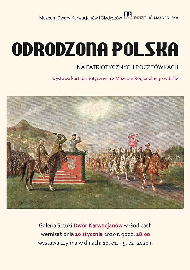 Odrodzona Polska na patriotycznych pocztówkach