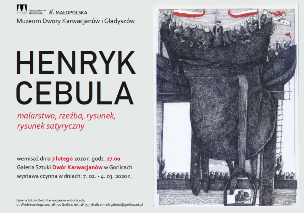 Henryk Cebula / Rysunek satyryczny - wystawa