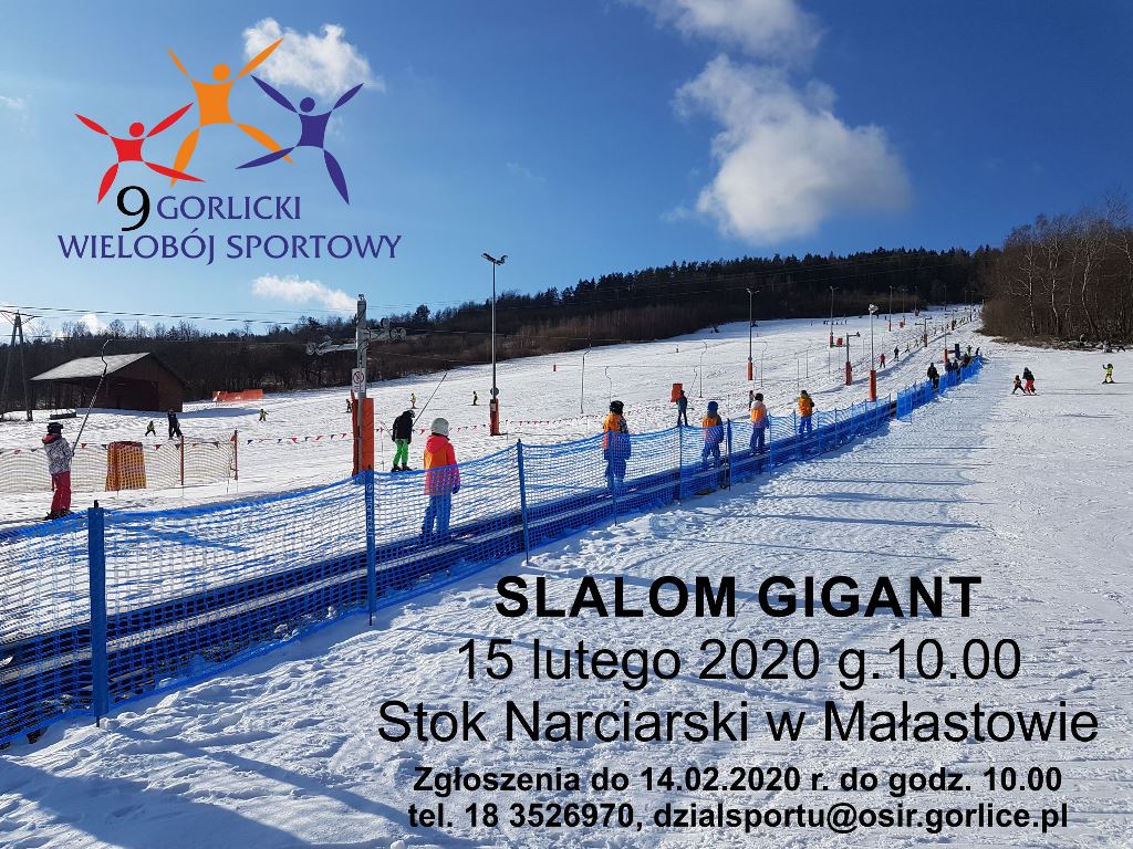 IX Gorlicki Wielobój Sportowy - Slalom Gigant