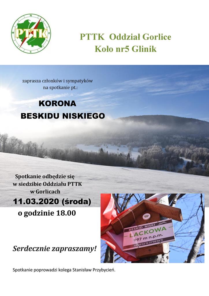 Spotkanie „Korona Beskidu Niskiego”