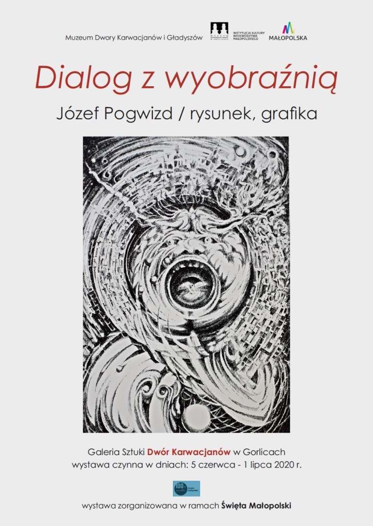 Dialog z wyobraźnią - Józef Pogwizd / rysunek, grafika