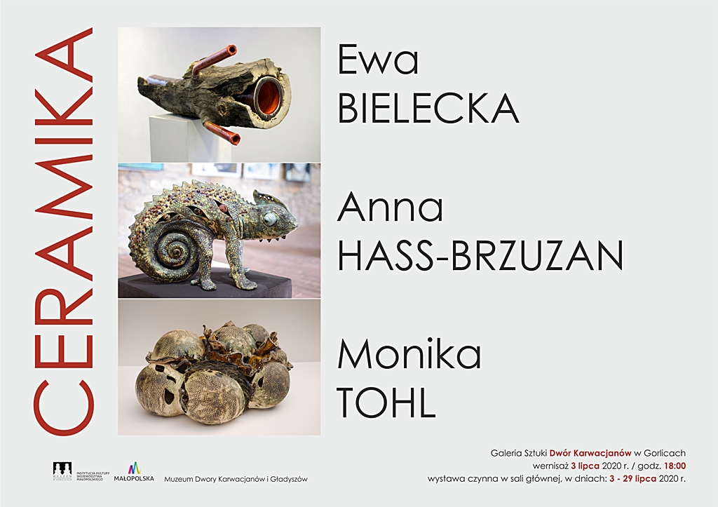 Anna Hass-Brzuzan / wystawa ceramiki