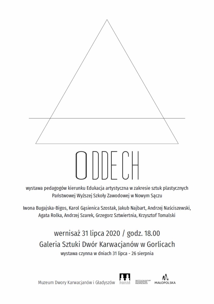 ODDECH – wystawa prac pedagogów PWSZ w Nowym Sączu