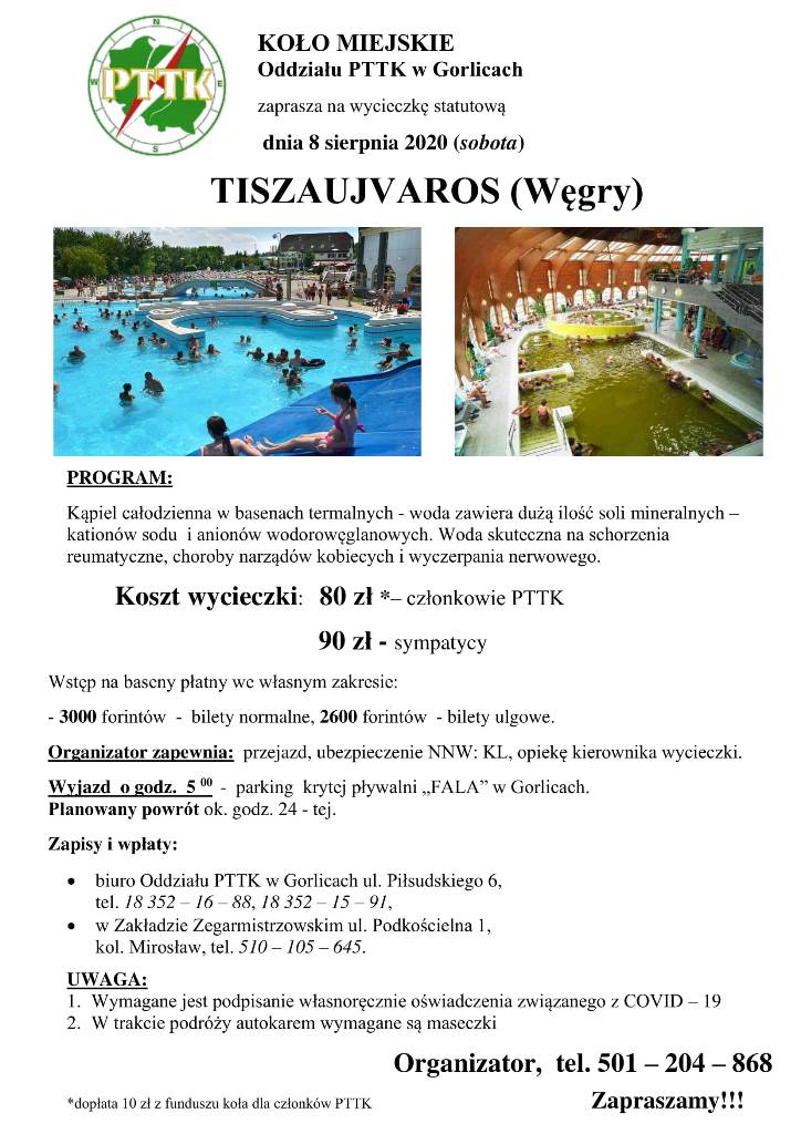 Wycieczka - Tiszaujvaros