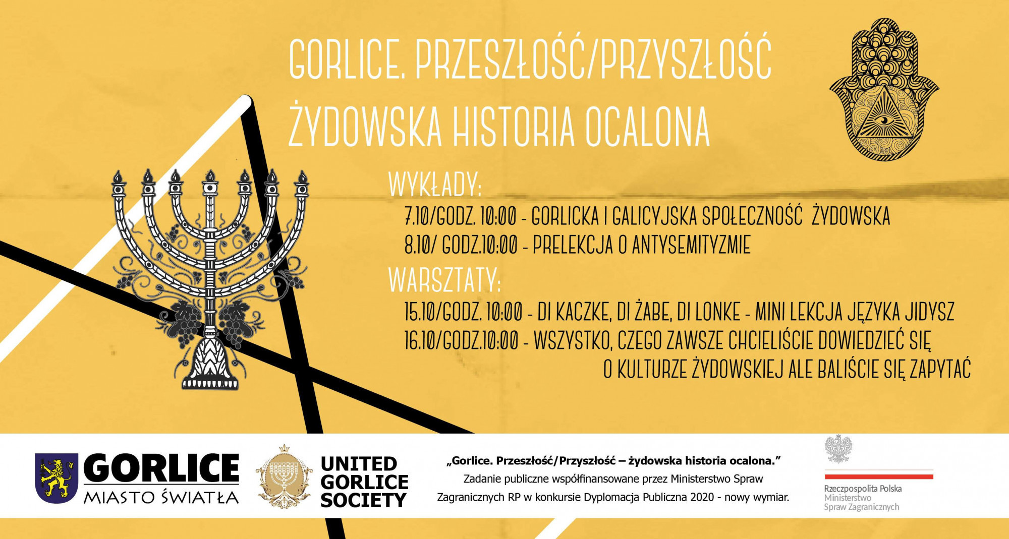 Wykłady i warsztaty - Gorlice. Przeszłość/Przyszłość – żydowska historia ocalona