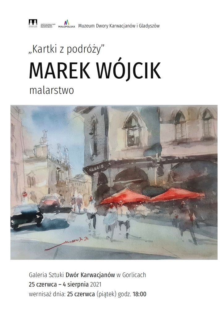 Wystawa malarstwa Marka Wójcika