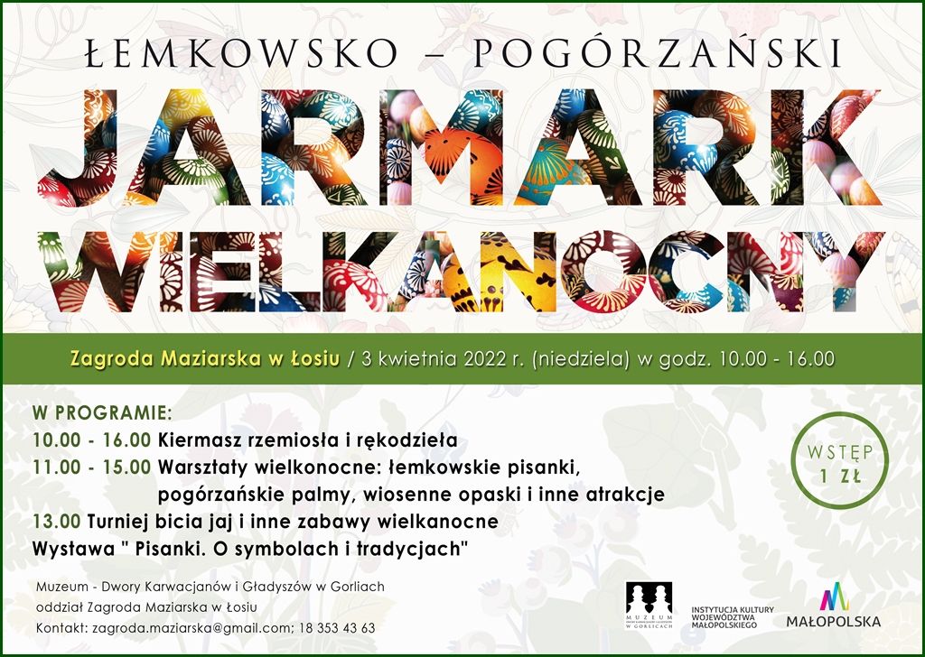 Łemkowsko - Pogórzański Jarmark Wielkanocny