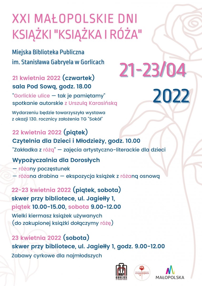 XXI Małopolskie Dni Książki 