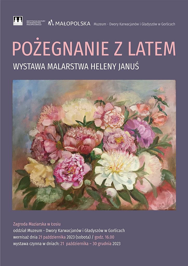 „Pożegnanie z latem” – wystawa malarstwa Heleny Januś